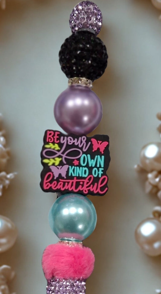 Multicolored Beaded Pen